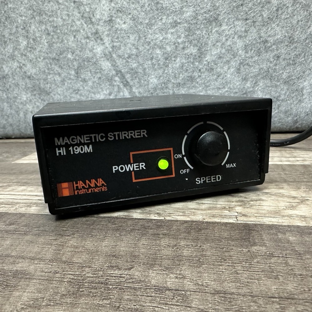 HANNA INSTRUMENTS MAGNETIC‎ STRIRRER HI 190M  - Tested Working